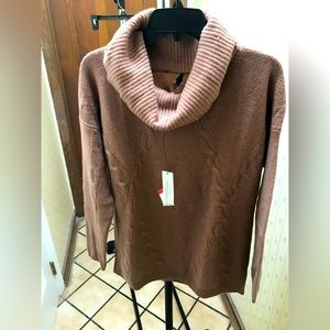 COPY - Talbots Cashmere Cable Cowl Neck NWT Medium
